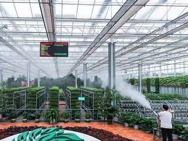 玻璃智能温室大棚